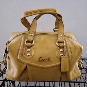 Coach 19247 Ashley Leather Purse Handbag Satchel